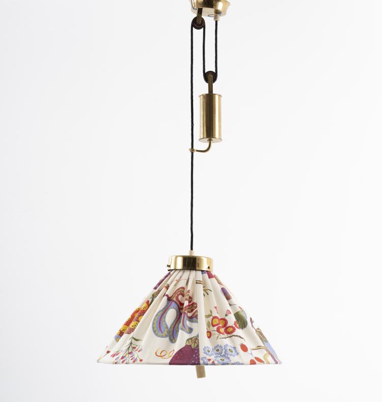 Bild 1 zu Objekt, Ceiling light with counterweight, c. 1930, Josef Frank, Haus & Garten, Wien, 151B 275