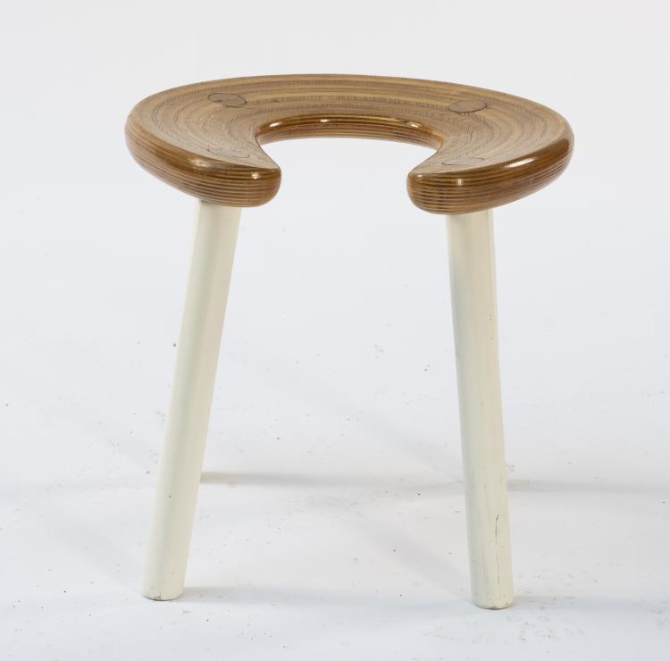 Hauptbild zu Objekt, 'Sauna stool', 1952, Antti Nurmesniemi, S&ouml;derstrom, G., Helsinki, 151B 309
