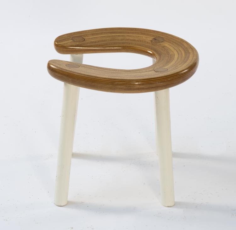 Bild 2 zu Objekt, 'Sauna stool', 1952, Antti Nurmesniemi, S&ouml;derstrom, G., Helsinki, 151B 309