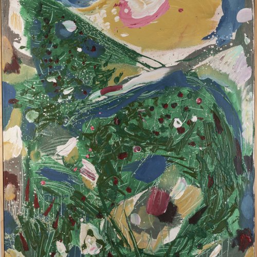 Composition with green, 1969