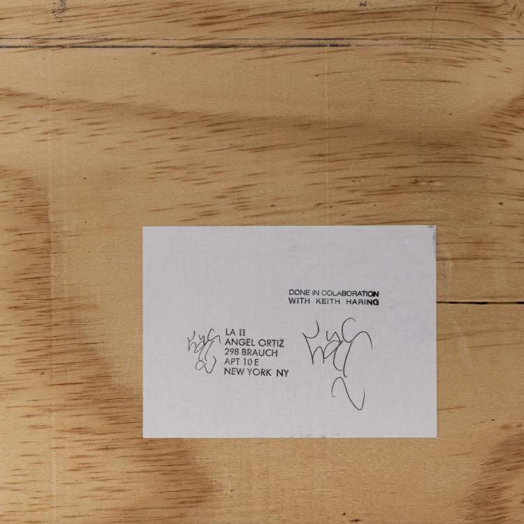 Bild 1 zu Objekt, 'Dogs and Ufo', 1980-er Jahre, Keith Haring,Angel Ortiz (LA II), 151C 685