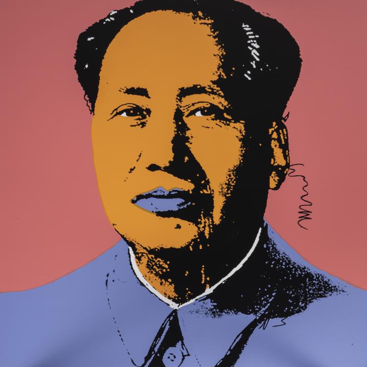 Bild 1 zu Objekt, after 'Mao', 1972 (printed later), Andy Warhol, Sunday B. Morning, 151C 804