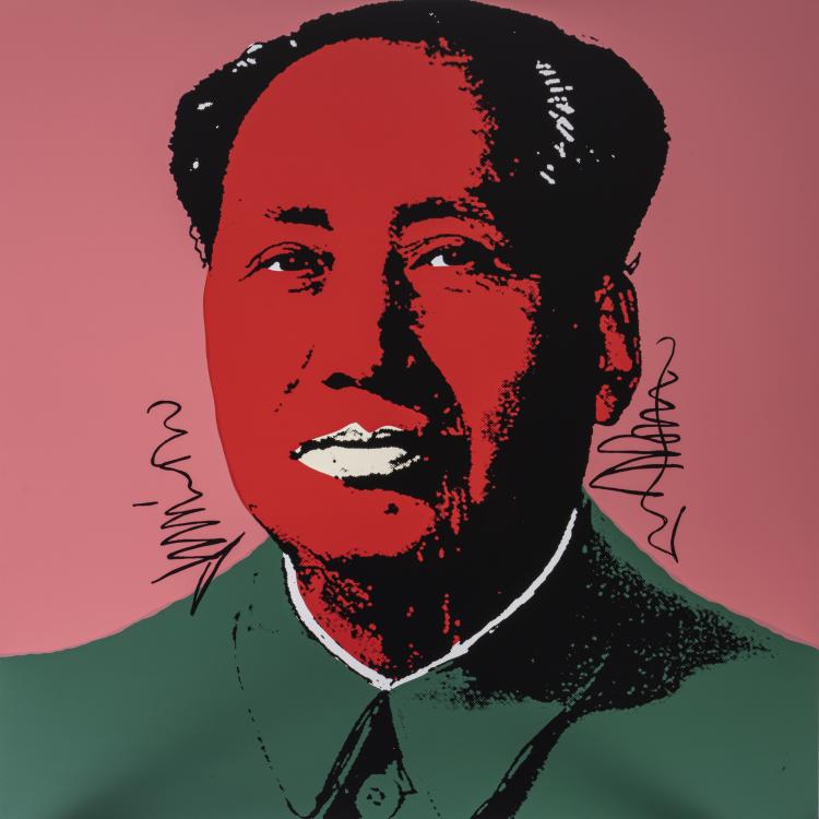 Bild 3 zu Objekt, after 'Mao', 1972 (printed later), Andy Warhol, Sunday B. Morning, 151C 804