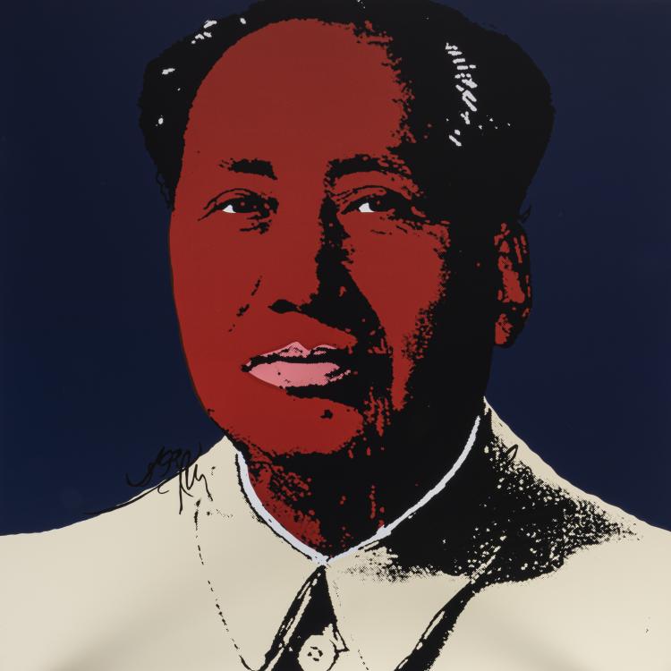 Bild 4 zu Objekt, after 'Mao', 1972 (printed later), Andy Warhol, Sunday B. Morning, 151C 804