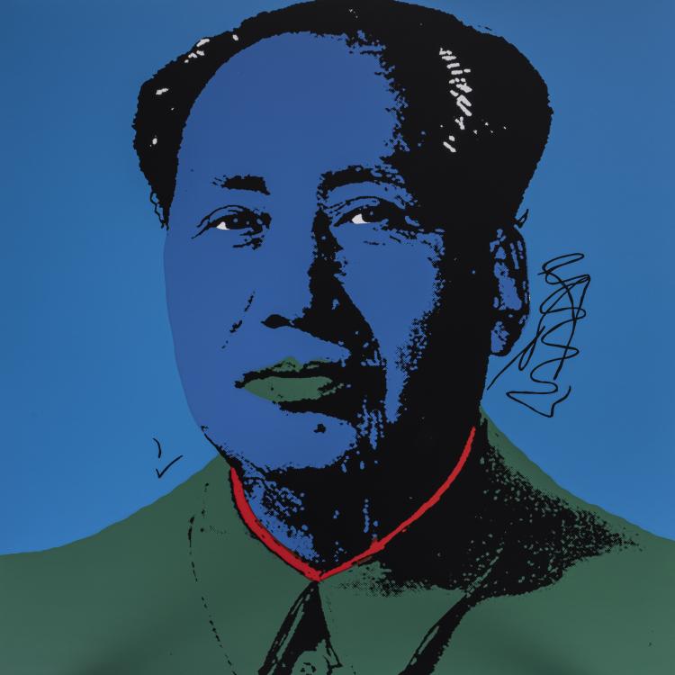 Bild 5 zu Objekt, after 'Mao', 1972 (printed later), Andy Warhol, Sunday B. Morning, 151C 804