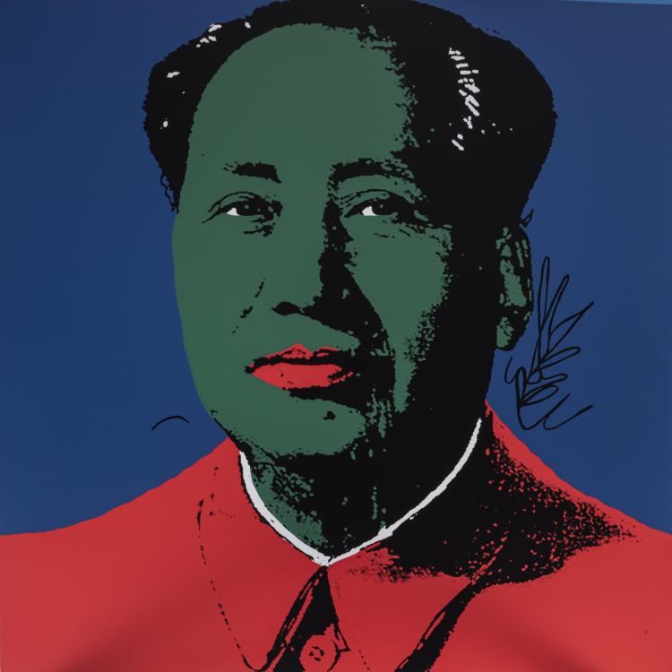 Bild 6 zu Objekt, after 'Mao', 1972 (printed later), Andy Warhol, Sunday B. Morning, 151C 804