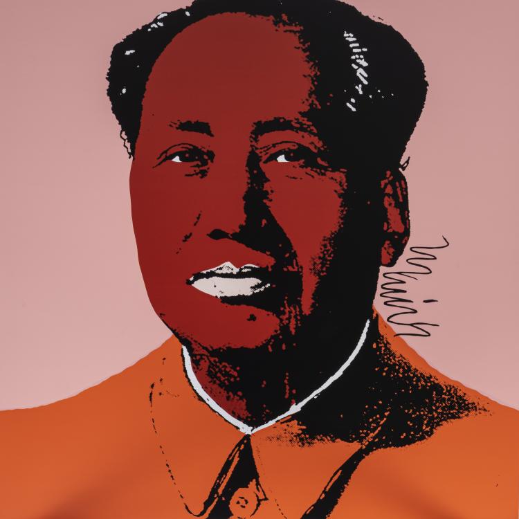 Bild 7 zu Objekt, after 'Mao', 1972 (printed later), Andy Warhol, Sunday B. Morning, 151C 804