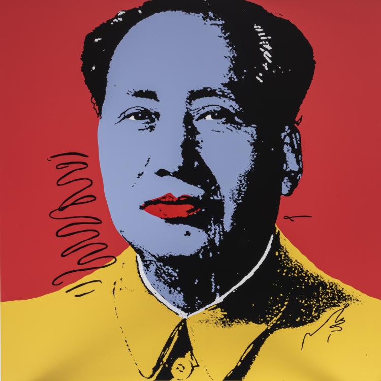 Bild 9 zu Objekt, after 'Mao', 1972 (printed later), Andy Warhol, Sunday B. Morning, 151C 804