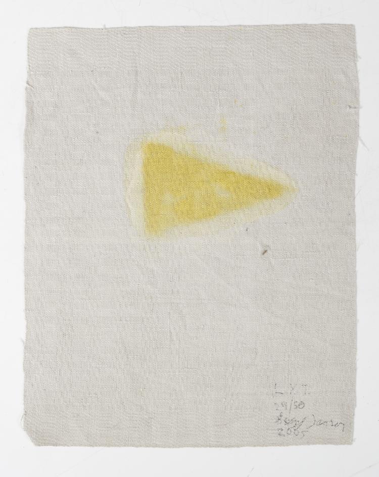 Hauptbild zu Objekt, 'The last yellow triangle, 2005, Sergej Jensen, Ed. Junge Edition -'Texte zur Kunst', 151C 694