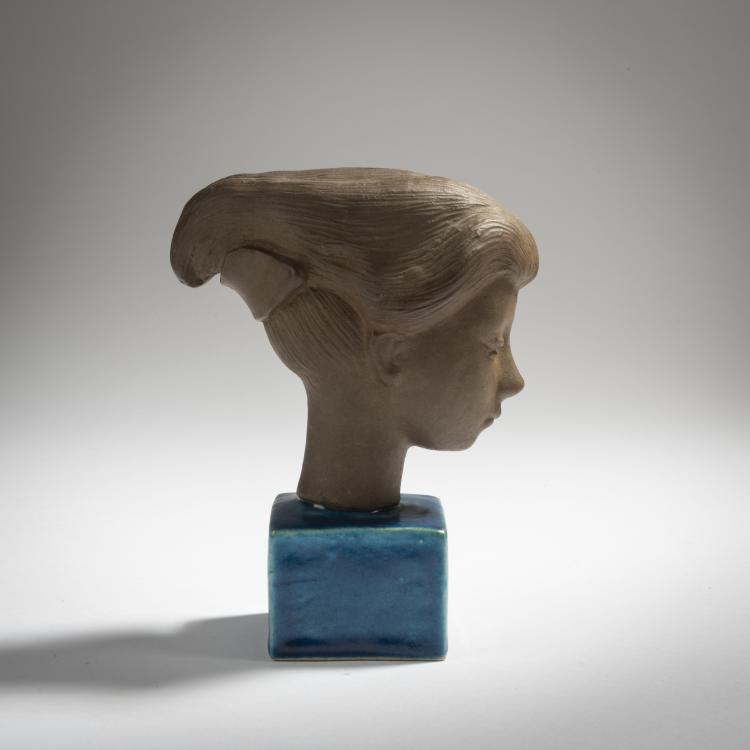 Bild 1 zu Objekt, 'Cleopatra', c. 1950, Johannes Hedegaard, Kopenhagen, KPM, 153C 613