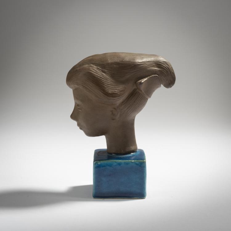 Bild 2 zu Objekt, 'Cleopatra', c. 1950, Johannes Hedegaard, Kopenhagen, KPM, 153C 613