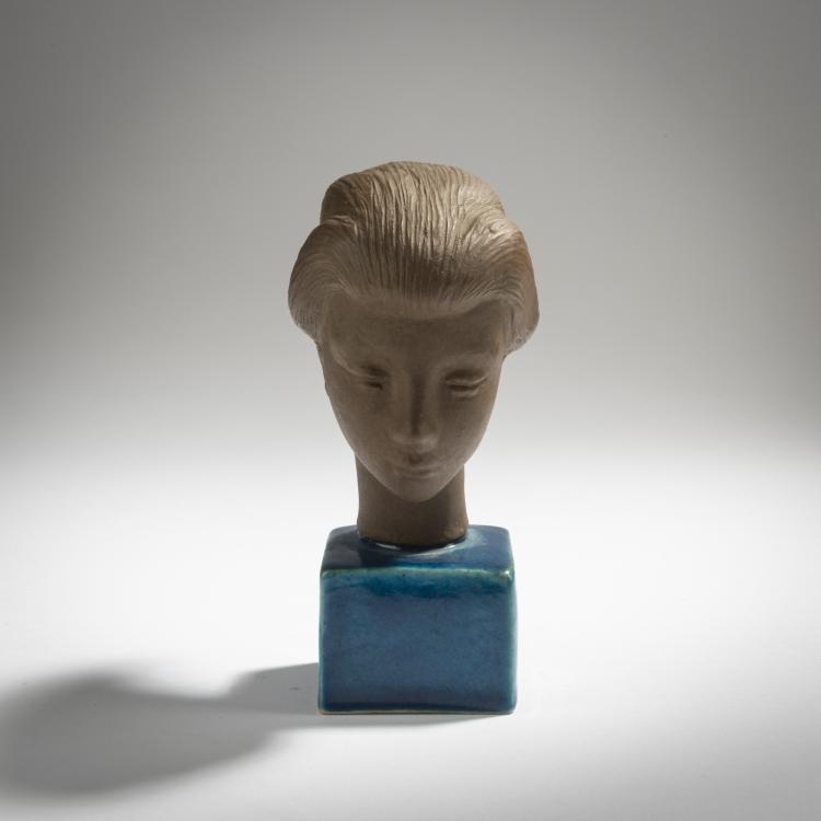 Bild 3 zu Objekt, 'Cleopatra', c. 1950, Johannes Hedegaard, Kopenhagen, KPM, 153C 613