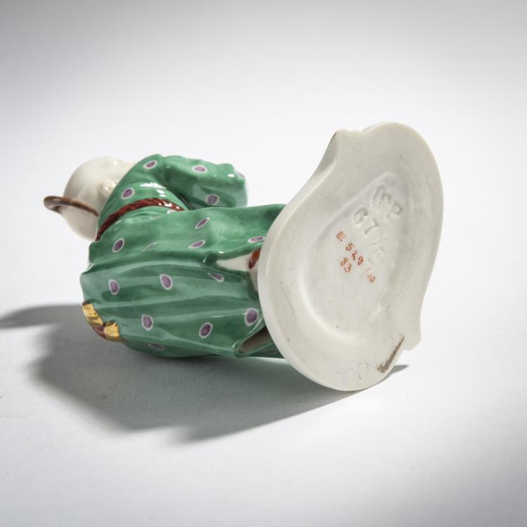 Bild 3 zu Objekt, 'Little Chinese boy', 2nd half of the 18th century, Johann Paul H&auml;rtl, Nymphenburg, KPM, 153C 617