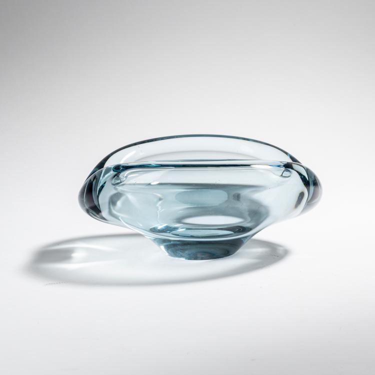 Bild 1 zu Objekt, Ashtray 'Aqua Unamak', 1962, Per L&uuml;tken, Holmegaard Glasvaerk, Kopenhagen, 152B 482