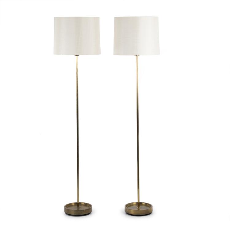 Hauptbild zu Objekt, 2 floor lamps, c. 1959, Fagerhults Ljusarmatur, 151B 330