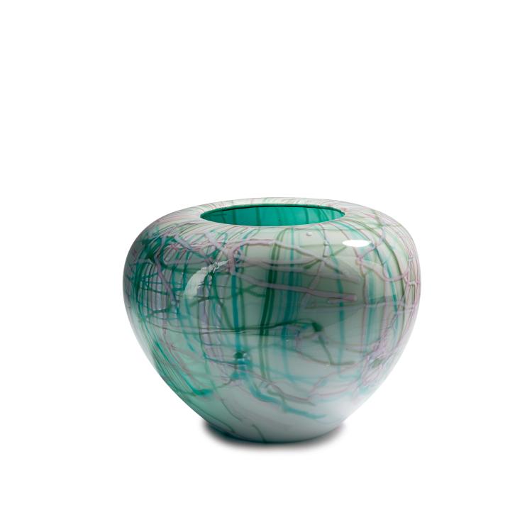 Hauptbild zu Objekt, 'Folto' vase, 1984, Mary Ann 'Toots' Zynsky, Venini & C., Murano, 152C 676