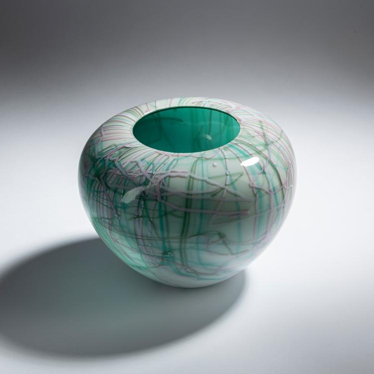 Bild 1 zu Objekt, 'Folto' vase, 1984, Mary Ann 'Toots' Zynsky, Venini & C., Murano, 152C 676