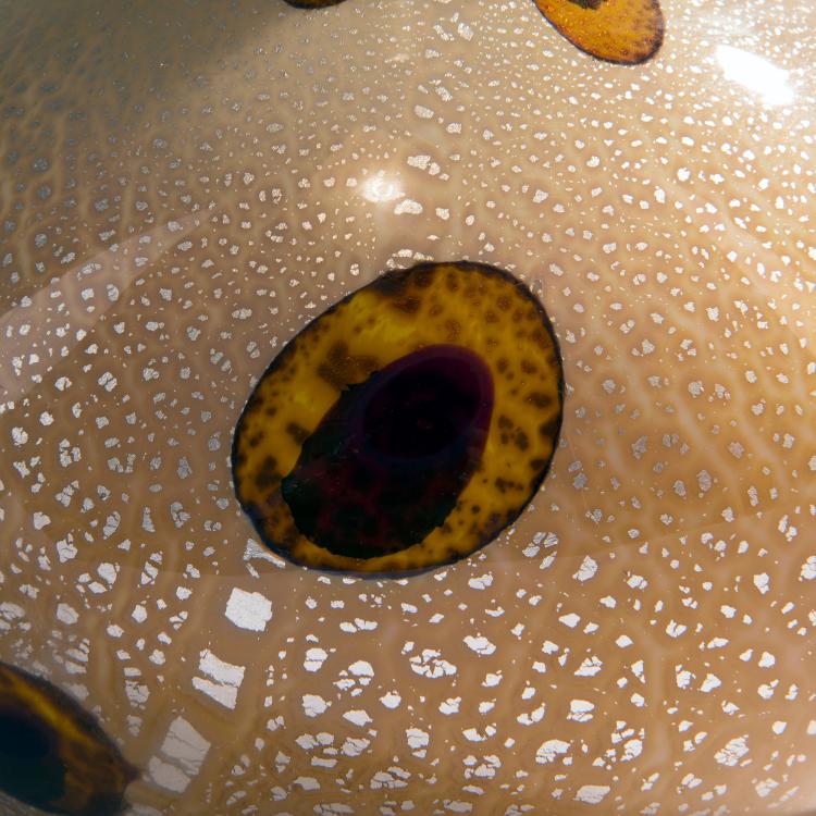 Bild 2 zu Objekt, Vase 'A reazione policrome', um 1950, Giulio Radi, A.Ve.M., Murano, 152C 739