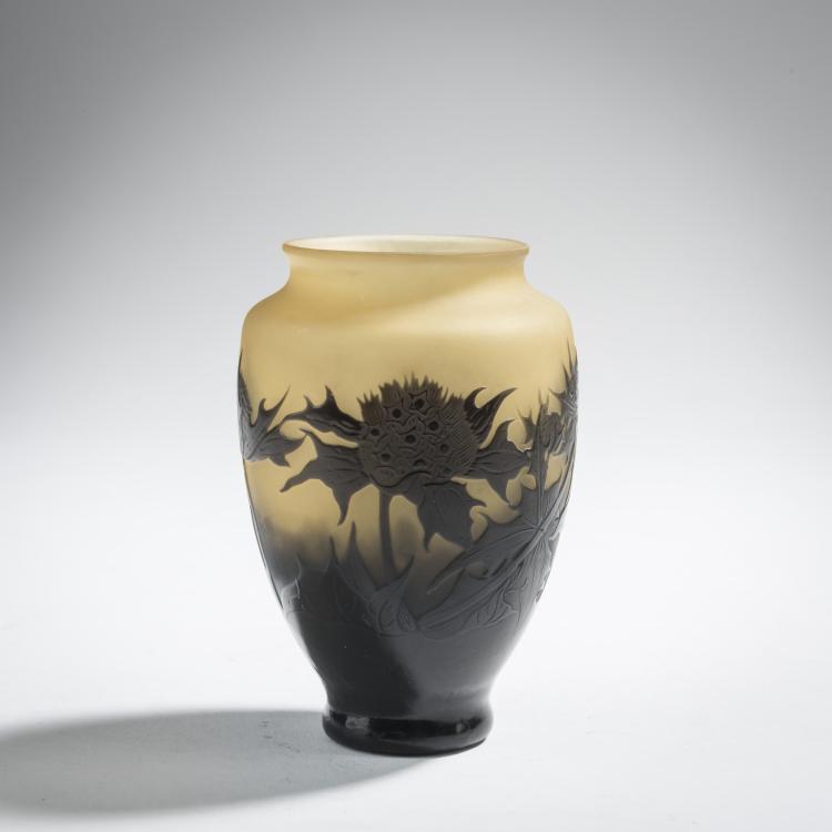 Hauptbild zu Objekt, Vase 'Chardons', 1919-25, Nicolas, Paul, Nancy; d'Argental, 153B 272