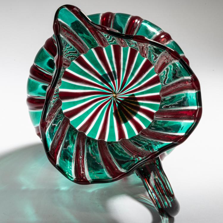 Bild 3 zu Objekt, 'A fasce' jug, c. 1955, Fulvio Bianconi, Venini & C., Murano, 152C 656