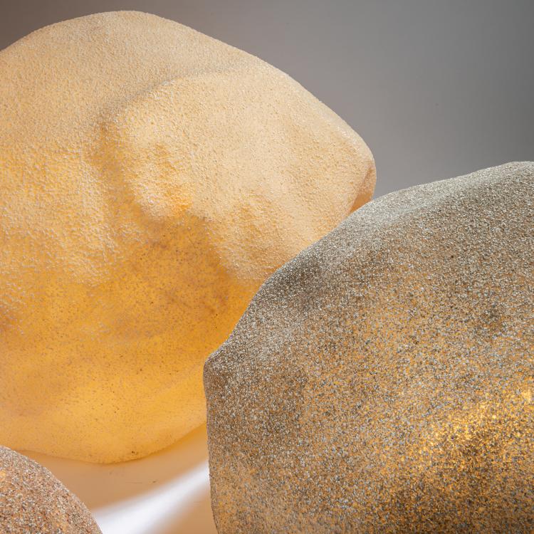 Bild 1 zu Objekt, Set of three 'Dorra' floor lamps, 1969, Andr&eacute; Cazenave, Atelier A., Paris., 152B 542