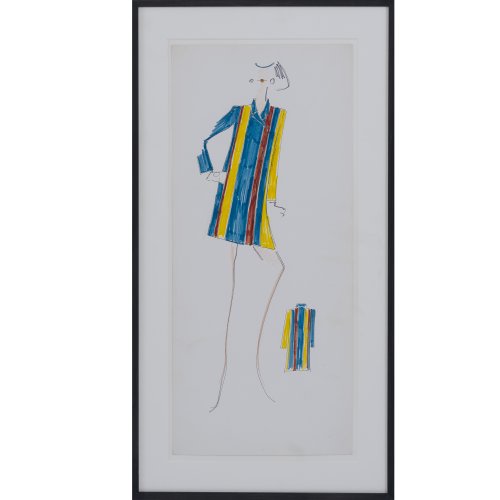 Fashion drawing, 1963-69