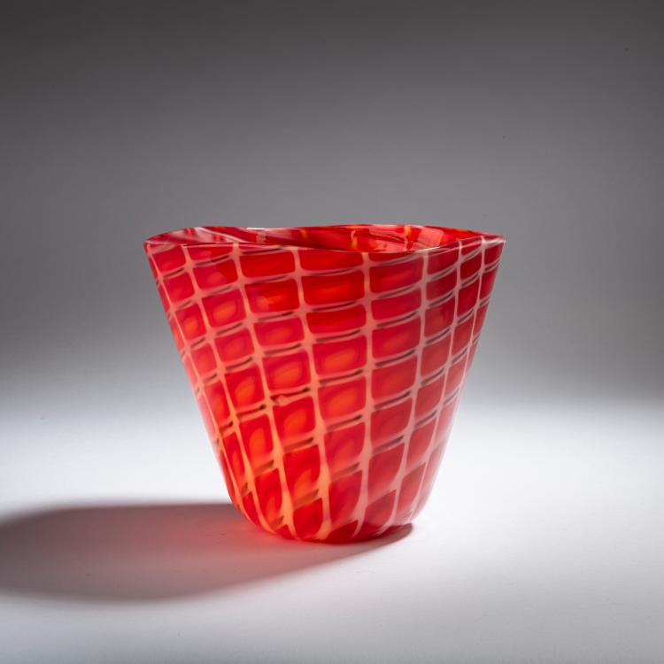 Bild 1 zu Objekt, 'A losanghe' vase, c. 1952, Archimede Seguso, Seguso, Archimede, Murano, 152C 791