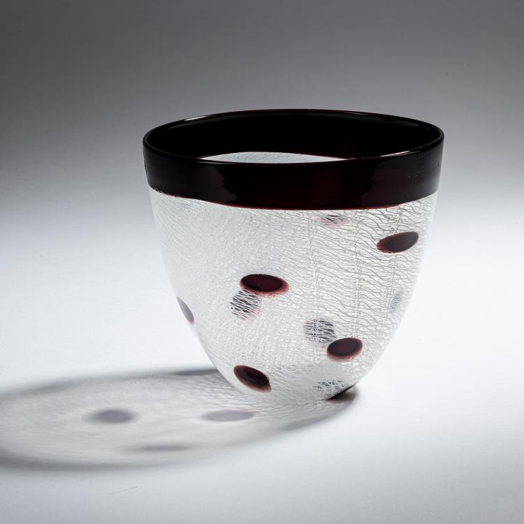 Bild 2 zu Objekt, 'Merletto a pois' vase, 1954, Archimede Seguso, Seguso, Archimede, Murano, 152C 795