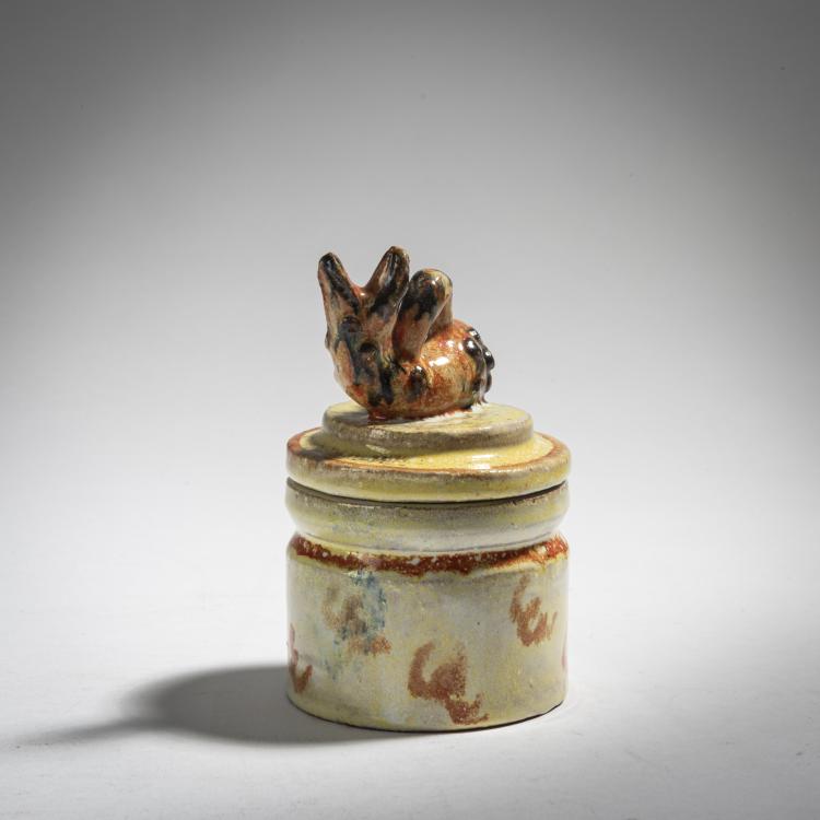 Bild 3 zu Objekt, Inkwell with fish, c. 1921, Kitty Rix-Ueno, Wiener Werkst&auml;tte, 153C 536