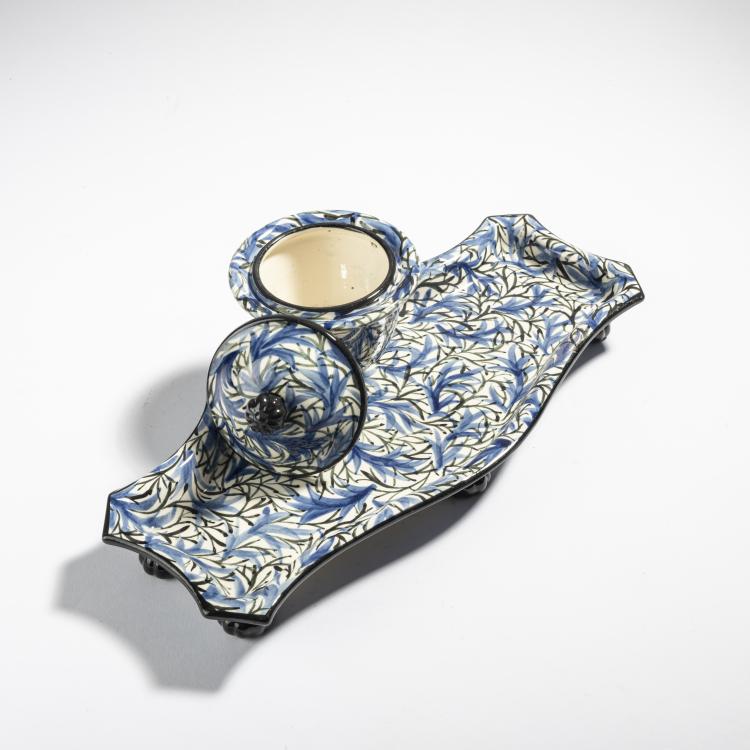Bild 2 zu Objekt, Desk set 'Twigs', 1921-23, Max Laeuger, Karlsruhe, Majolika-Manufaktur, 153C 548