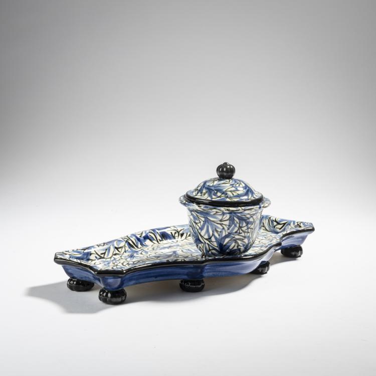 Bild 3 zu Objekt, Desk set 'Twigs', 1921-23, Max Laeuger, Karlsruhe, Majolika-Manufaktur, 153C 548