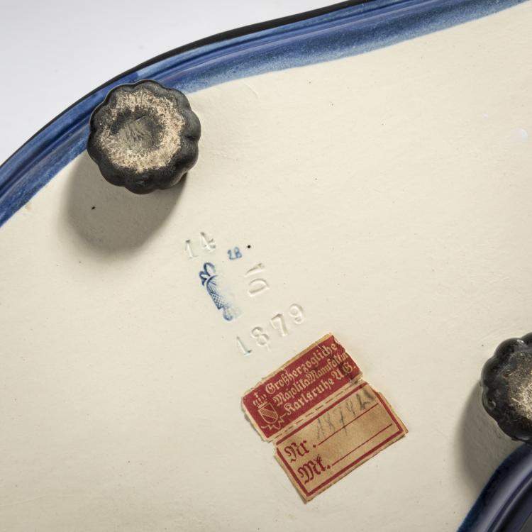 Bild 4 zu Objekt, Desk set 'Twigs', 1921-23, Max Laeuger, Karlsruhe, Majolika-Manufaktur, 153C 548