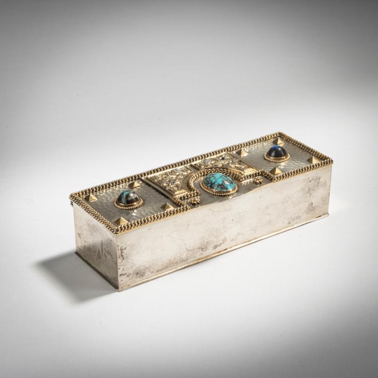 Hauptbild zu Objekt, Postage box, c. 1912, Beumers, Conrad Anton, D&uuml;sseldorf, 153C 688