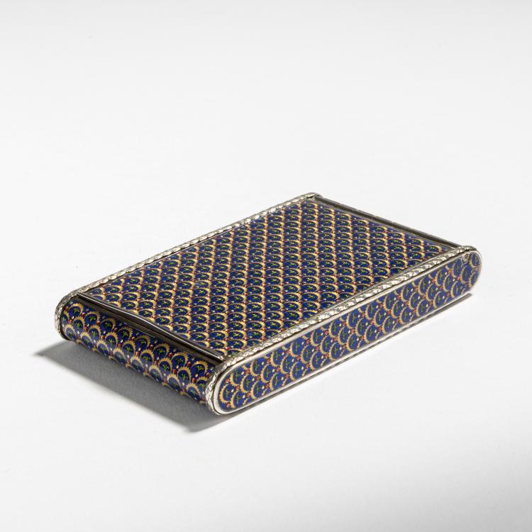 Hauptbild zu Objekt, Business card holder, c. 1922, Simon, Richard, Wien (wohl), 153C 740
