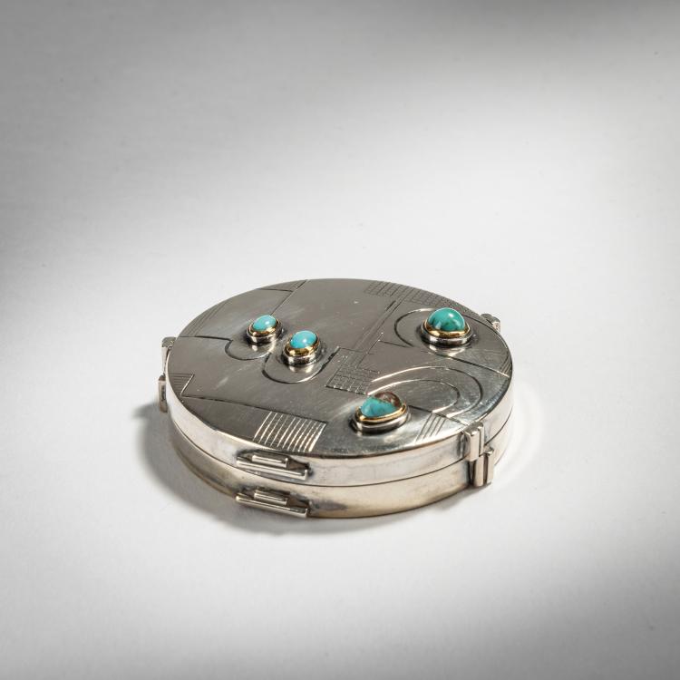 Hauptbild zu Objekt, Compact, c. 1927, Elisabeth Treskow, Treskow, Elisabeth, 153C 743