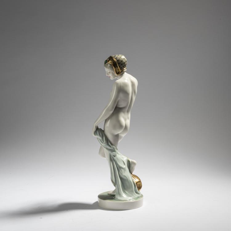 Bild 2 zu Objekt, 'Bather', before 1916, E. Brams, Schwarzburger Werkst&auml;tten, 153C 586