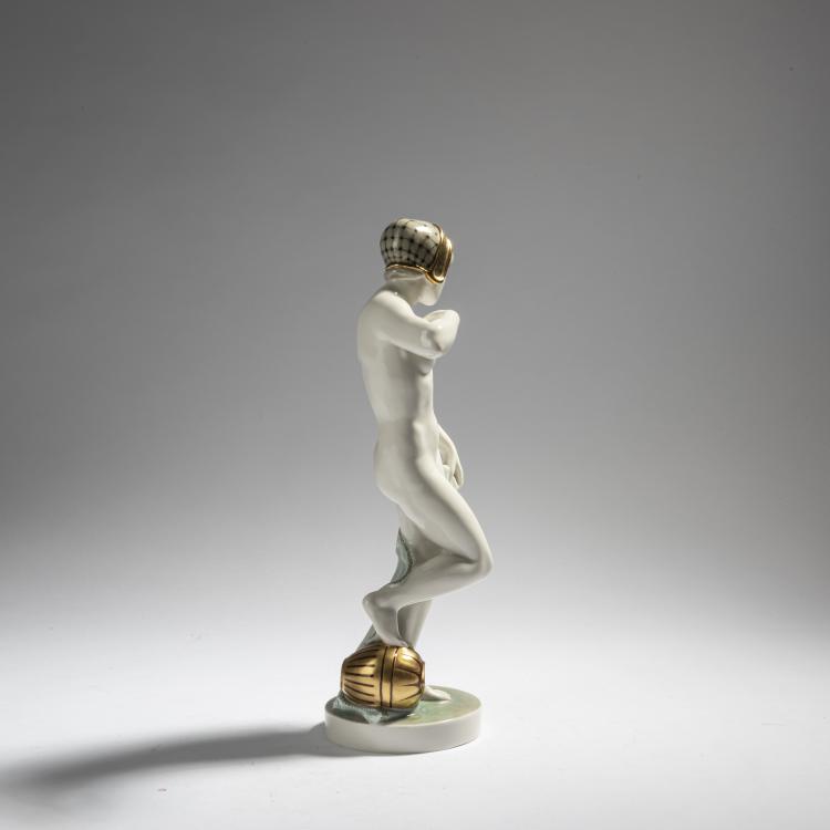 Bild 3 zu Objekt, 'Bather', before 1916, E. Brams, Schwarzburger Werkst&auml;tten, 153C 586