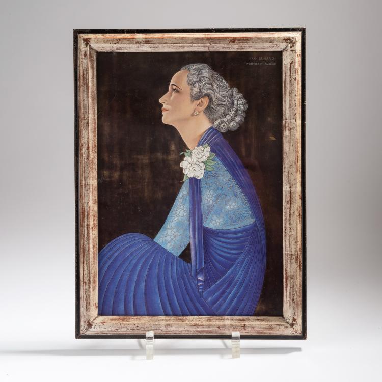 Hauptbild zu Objekt, 'Portrait de Madame Agn&egrave;s', 1934, Jean Dunand (nach), Dunand, Jean (nach), 153C 795