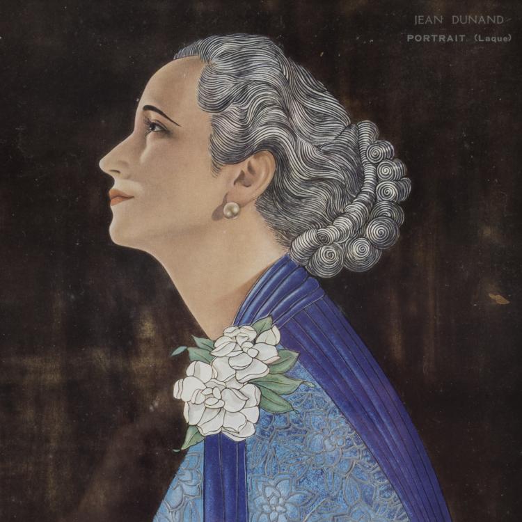 Bild 1 zu Objekt, 'Portrait de Madame Agn&egrave;s', 1934, Jean Dunand (nach), Dunand, Jean (nach), 153C 795