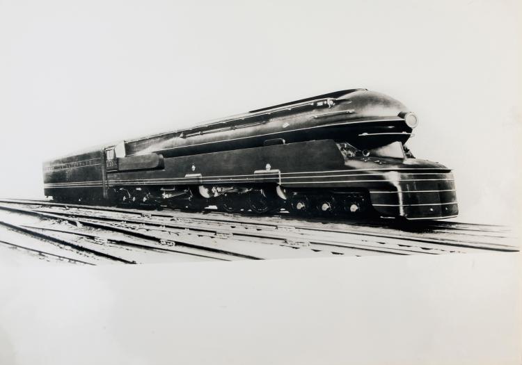 Hauptbild zu Objekt, 'Pennsylvania Train S1', 1938, Raymond Loewy, 152B 503