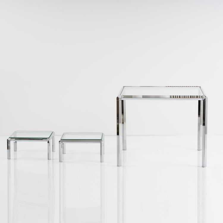 Bild 1 zu Objekt, Drei Tische 'Convecta', 1970er Jahre, Vitra, Weil am Rhein, 152B 572