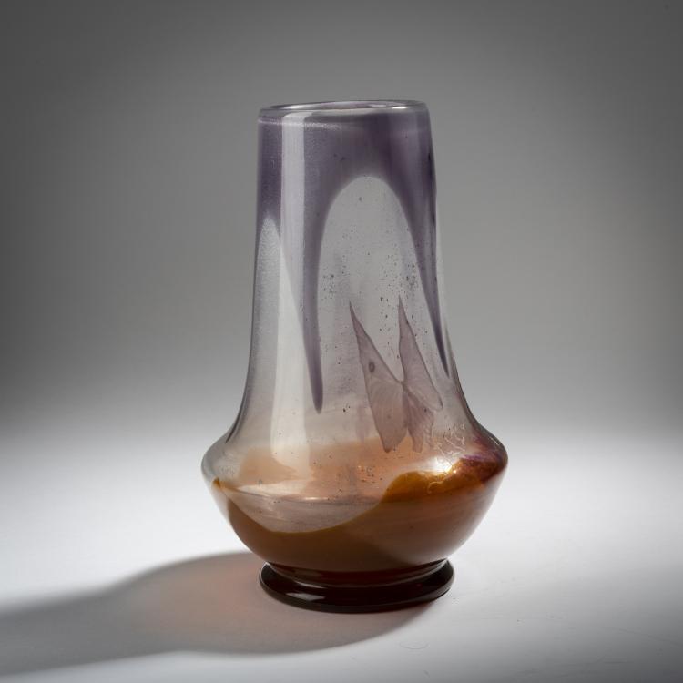 Bild 1 zu Objekt, Marquetry Vase 'Papillon', c. 1898, Emile Gall&eacute;, Gall&eacute;, Emile, Nancy, 153B 208