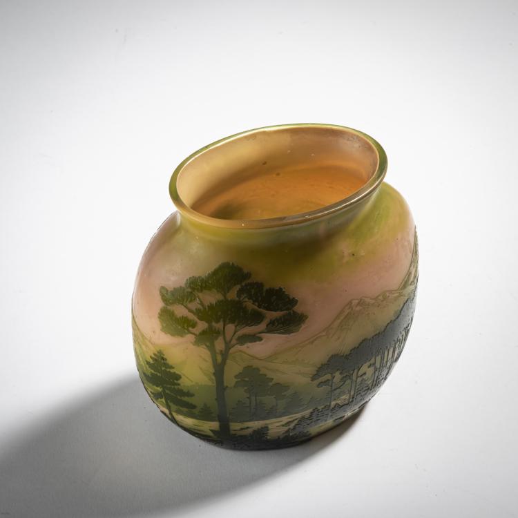 Bild 3 zu Objekt, Vase 'Paysage', um 1910, Riedel, Josef, Polaun, 153B 407