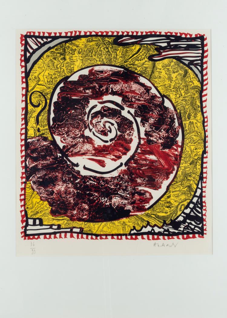Hauptbild zu Objekt, Untitled, 1970s, Pierre Alechinsky, 154D 408