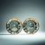 Set of two 'Grandi Maestri' plates, 1967