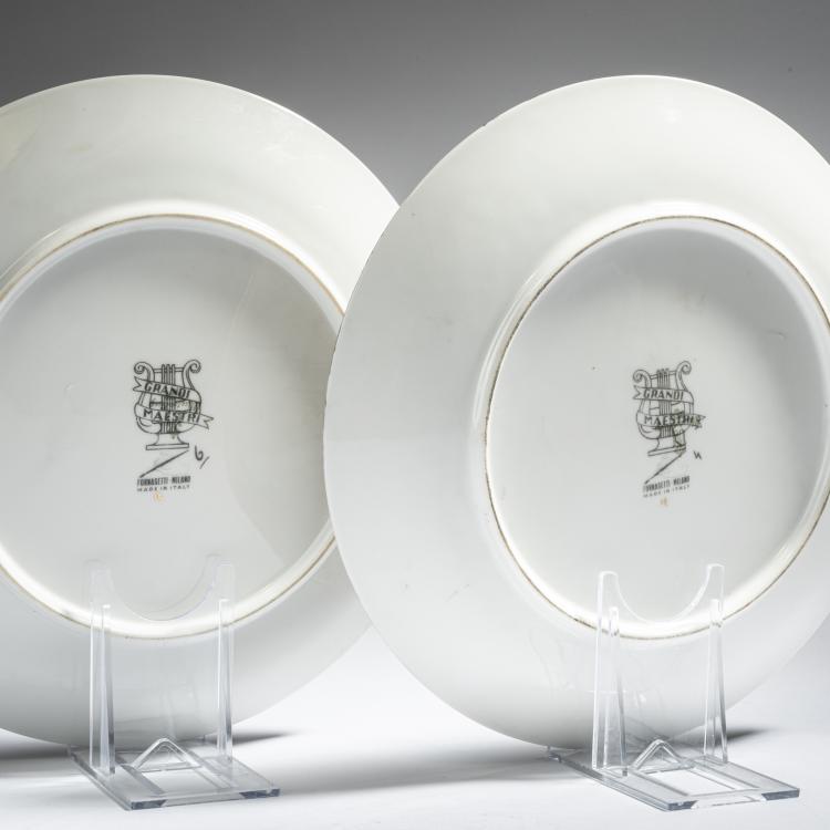 Bild 2 zu Objekt, Set of two 'Grandi Maestri' plates, 1967, Piero Fornasetti, Fornasetti, Mailand, 152A 224