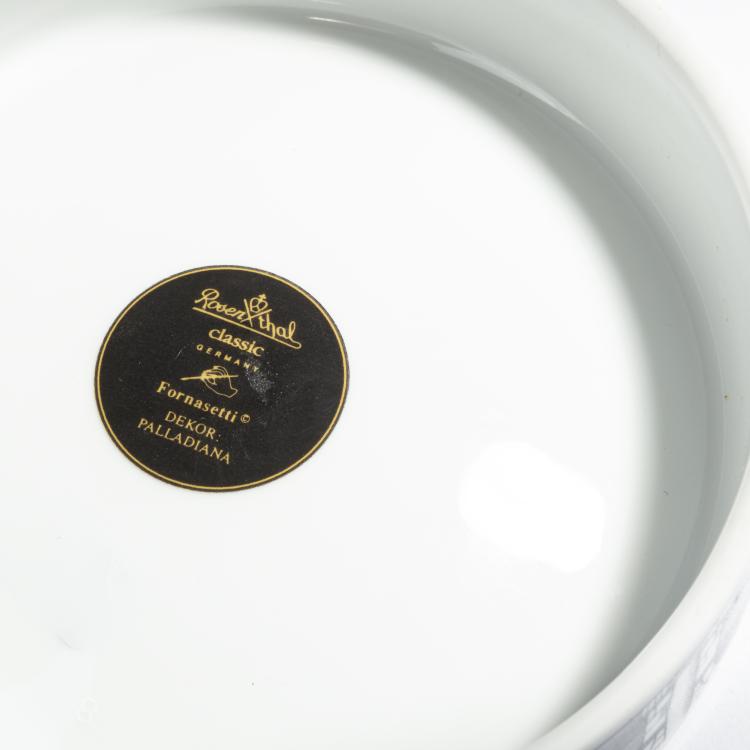 Bild 2 zu Objekt, Aschenschale 'Palladiana', 1990er Jahre, Piero Fornasetti, Rosenthal, Selb, 152A 236
