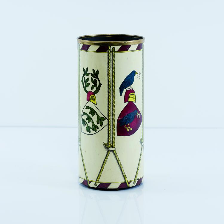 Hauptbild zu Objekt, Umbrella stand 'Tamburo', 1950 / 60s, Piero Fornasetti, Fornasetti, Mailand, 152A 213