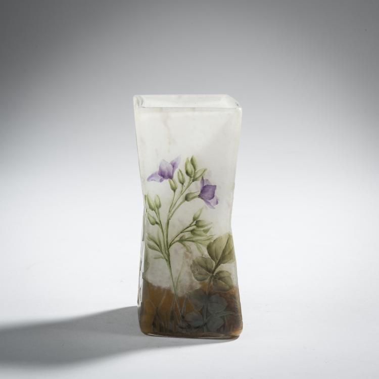 Bild 2 zu Objekt, Vase 'Fleurs de Lin', um 1905, Daum Fr&egrave;res, Nancy, 153B 120