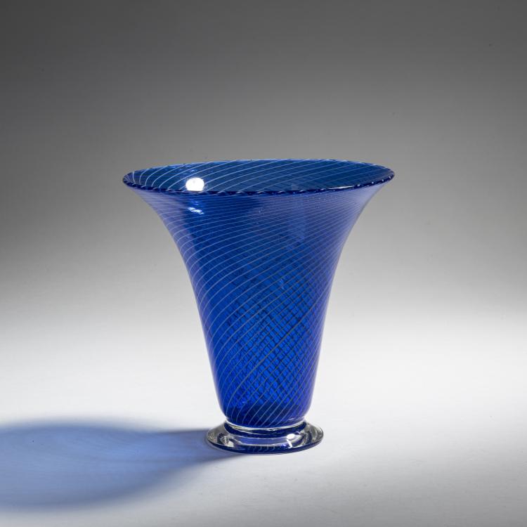 Bild 1 zu Objekt, 'Filigrana' vase, c. 1930, Murano, 152C 844